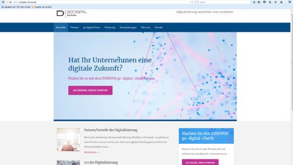 Dresdner Unternehmensberatung INNOVOS startet neues Projekt: godigital-sachsen
