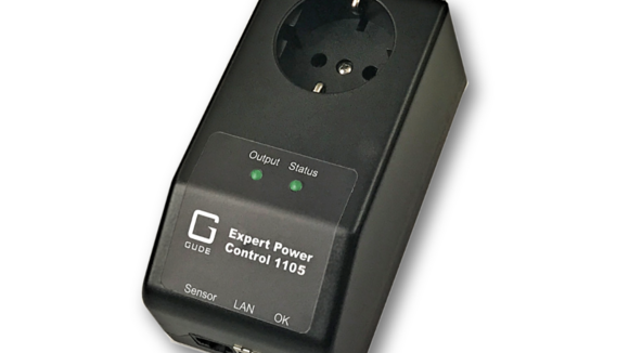 GUDE stellt die neue Expert Power Control 1104- und 1105-Serie vor: Eine IP-Steckdose für die Fernsteuerung von einem Verbraucher im IT-Netz