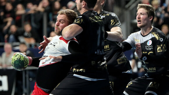 Handball: HC Erlangen gewinnt nach Kraftakt mit 26:22 gegen die Eulen Ludwigshafen