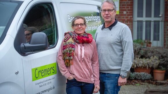 Cremers GaLaBau GmbH - mobile Arbeitszeiten einfach schnell erfasst