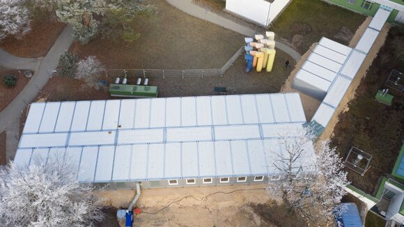 Interims Tagesklinik in Sigmaringen errichtet