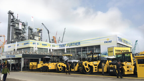 „Think Further“ – Münchner Agentur SHOT ONE BRAND COMMUNICATION entwickelt bauma-Messeauftritt für BOMAG