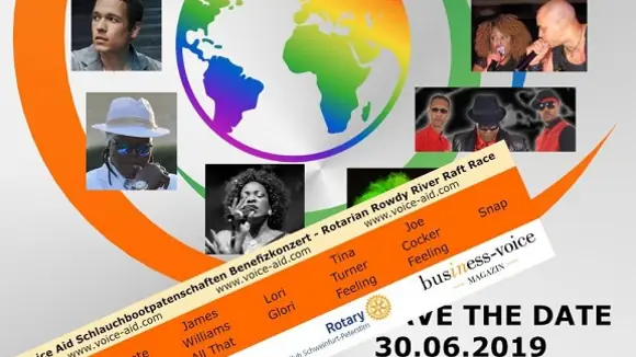 Benefizkonzert der Voice Aid Association e.V. hat Premiere in Schweinfurt