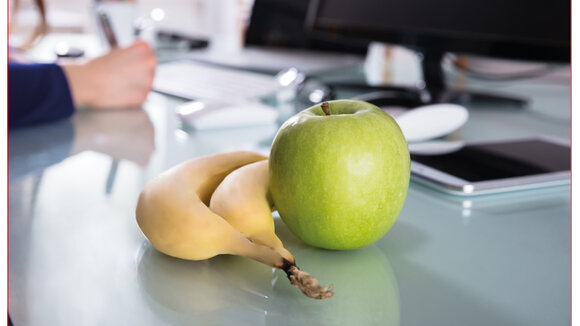 Obst am Arbeitsplatz- weil Gesundheit das Wichtigste ist
