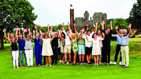 Ibiza-Flair im Golfclub Abenberg