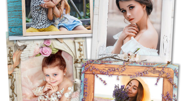 Shabby-Chic-Rahmenpaket von AKVIS: Landhaus-Charme für Ihre Fotos
