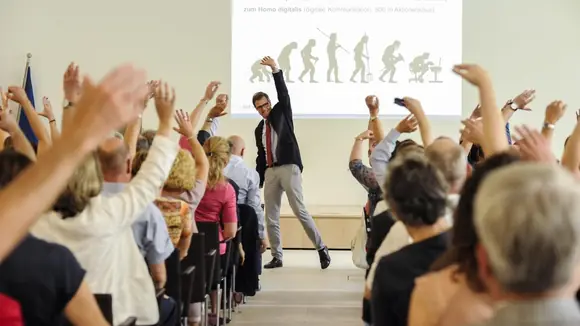 Experten-Tagung mit Keynotespeaker Prof. Martin Halle TU München am 21.10.2019 in der Gesundheitswelt Chiemgau