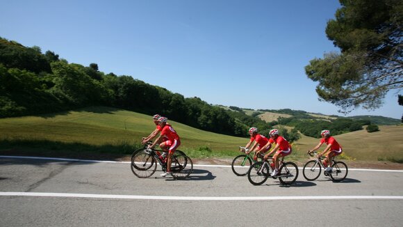 Urlaub in der Emilia Romagna, einem Paradies für Radsportler