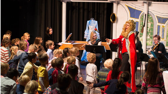 Kinderkonzert in München: Barock rockt! Eine Zeitreise mit den Starkomponisten Bach, Vivaldi, Händel