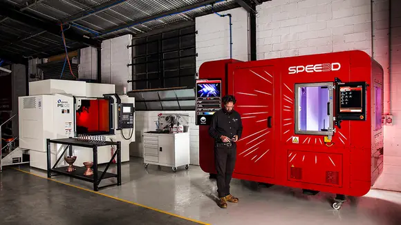 SPEE3D zeigt die weltweit erste 3D-Druck-Produktionszelle für die metallbasierte additive Fertigung im Live-Betrieb auf der Formnext 2019