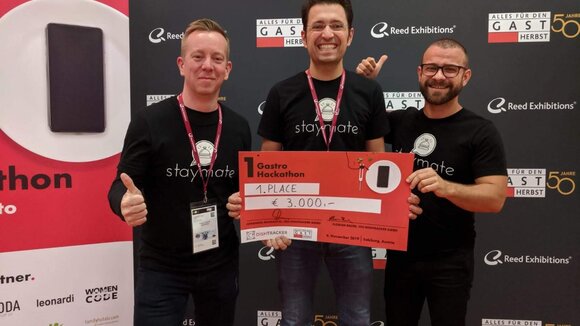 Wiener Startup Staymate gewinnt den 1. österreichischen GastroHackathon