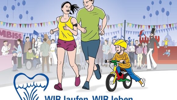 18. Freundschaftslauf - Laufen gegen Mukoviszidose - BB-Radio, Bürgermeister, VIPs