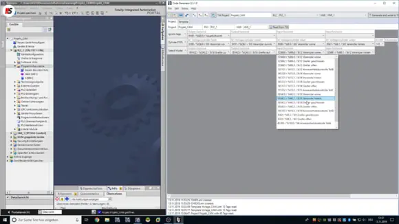 Code Generator für das TIA Portal - Automatisierungstool für S7 Software-Erstellung