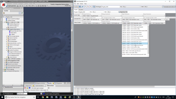 Code Generator für das TIA Portal - Automatisierungstool für S7 Software-Erstellung