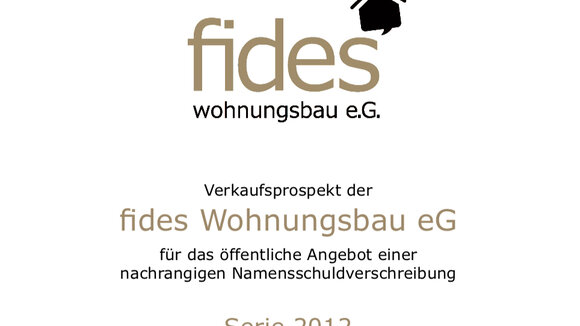 Gewinn für Anleger der Fides eG
