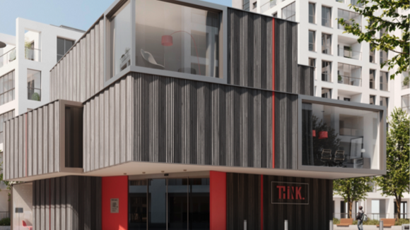 Holz in neuem Design: Dreidimensionale Fassaden für den Objektbau - gestalterische Vielfalt mit nur zwei Profilformen.