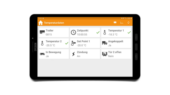 SPEDION auf der LogiMAT 2020: Telematiksystem SPEDION App mit neuen Funktionen