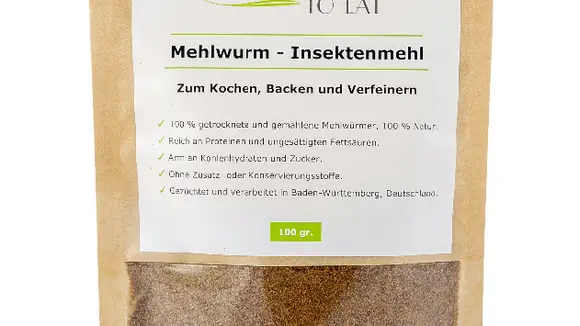 Mehlwürmer als alternative glutenfreie Proteinquelle