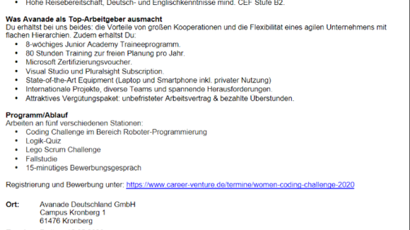 women coding challenge 2020