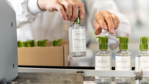 Groupe Rocher engagiert sich im Kampf gegen COVID 19