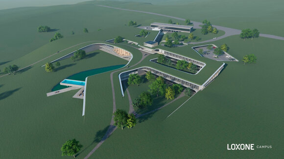 Der Loxone Campus wird gebaut: Das Epizentrum für intelligente Gebäudeautomation im Herzen Europas
