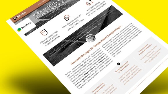 Rhebo unterstützt BayWa r.e. bei Cybersicherheit von Windparks und Photovoltaikanlagen