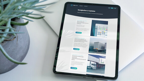 leogistics: Online-Auftritt für digitale Plattform myleo / dsc