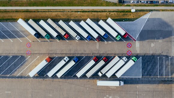Parkplatz-Apps für Trucker