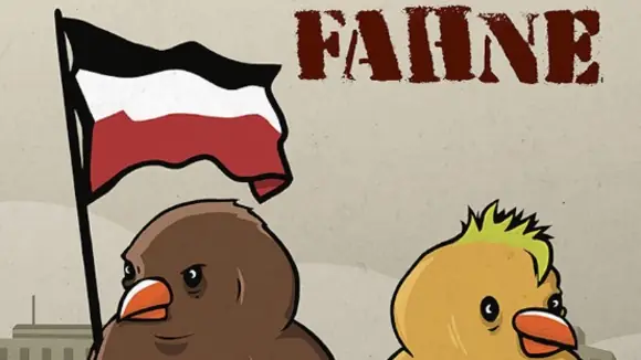 Patrick griff zur Fahne