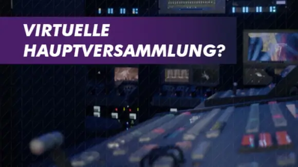 Virtuelle Hauptversammlungen einfach durchführen mit dem Frankfurter Live Streaming Anbieter Mainfilm