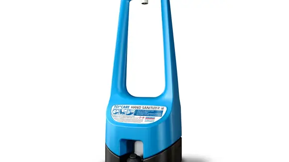 Für mehr Hygiene – jederzeit und überall. Die mobile Handhygiene-Station TOI® CARE.