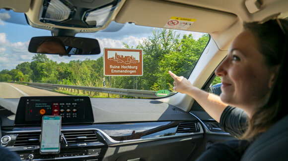 Neue Audio-App für Autobahnfahrten und Ausflugsplanung