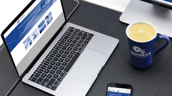 Neue Wege in der digitalen Kommunikation: Die Website der Gerweck GmbH Oberflächentechnik ab heute im neuen Look.