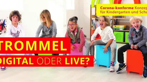 Trommeln Digital – via Live-Stream in Kindergärten und Schulen