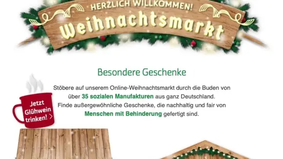 Weihnachtsmarkt trotzt Corona