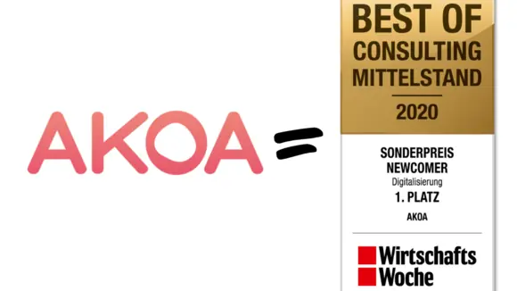 AKOA und die KfW helfen der deutschen Wirtschaft mit RPA und gewinnen Best of Consulting Award