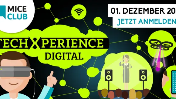 TechXperience DIGITAL 2020: EventTech-Konferenz als Online-Event