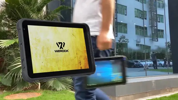 Für raue Umgebungen: WEROCK stellt neues Rugged Tablet Rocktab L110 vor