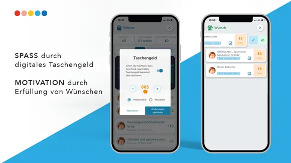 Kid-Coins: Innovative Familien-App hilft bei Familienorganisation