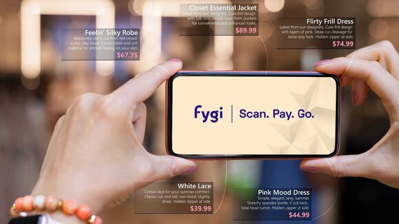 Scan pay Go, durchgängiges, reibungsloses Einkaufserlebnis mit dem Smartphone