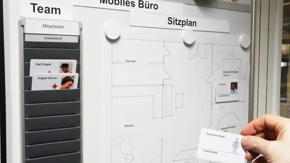 Visuelles Management für das mobile Büro