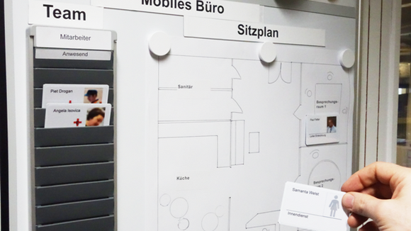 Visuelles Management für das mobile Büro