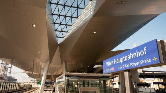 Europa-Ranking: Hauptbahnhof Wien erreicht Spitzenplatz