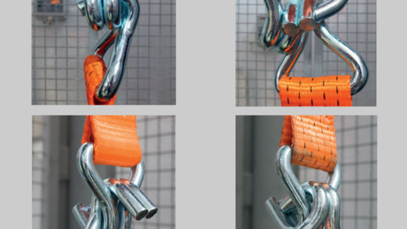 Haken in Haken auf Sicherheit geprüft - Dolezych untersucht provisorische Hakenverbindungen im LaSi-Labor