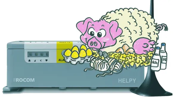 Helpy 2W-EWMS Notrufgerät der IV. Generation jetzt auch mit VoLTE