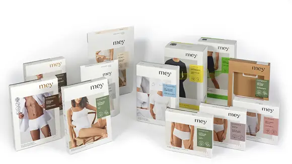 Natürlich anziehend: die neue Verpackungslinie für mey