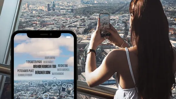 Per App auf den Berliner Fernsehturm und dank Augmented Reality dort mehr erleben