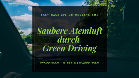 Saubere Atemluft durch Green Driving