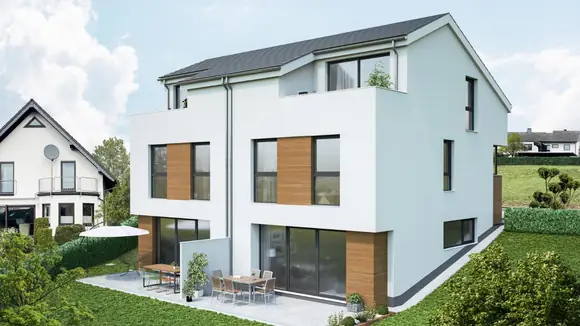 KSK-Immobilien hat zwei Architektenhäuser in Königswinter vermittelt