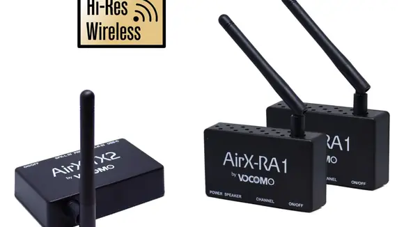 Das AirX HiRes Audio-Funksystem von VOCOMO - drahtloses Heimkinovergnügen ohne Kompromisse